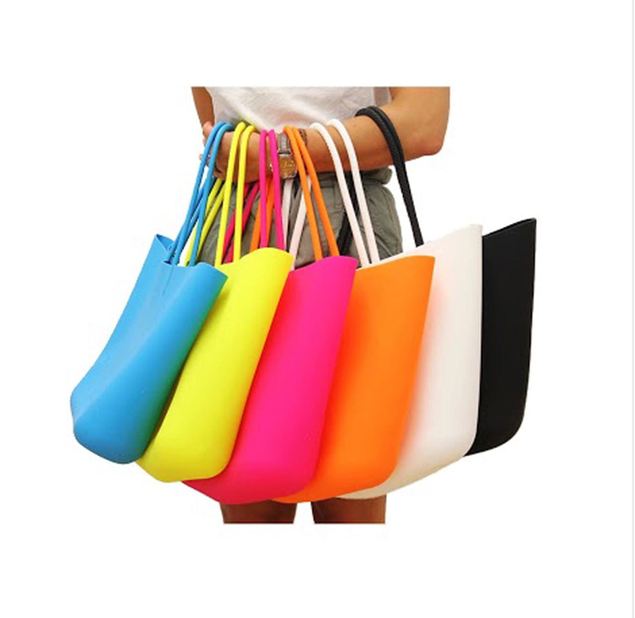 The Silicone Tote Bag is resistant to stains and odors from people and pets.