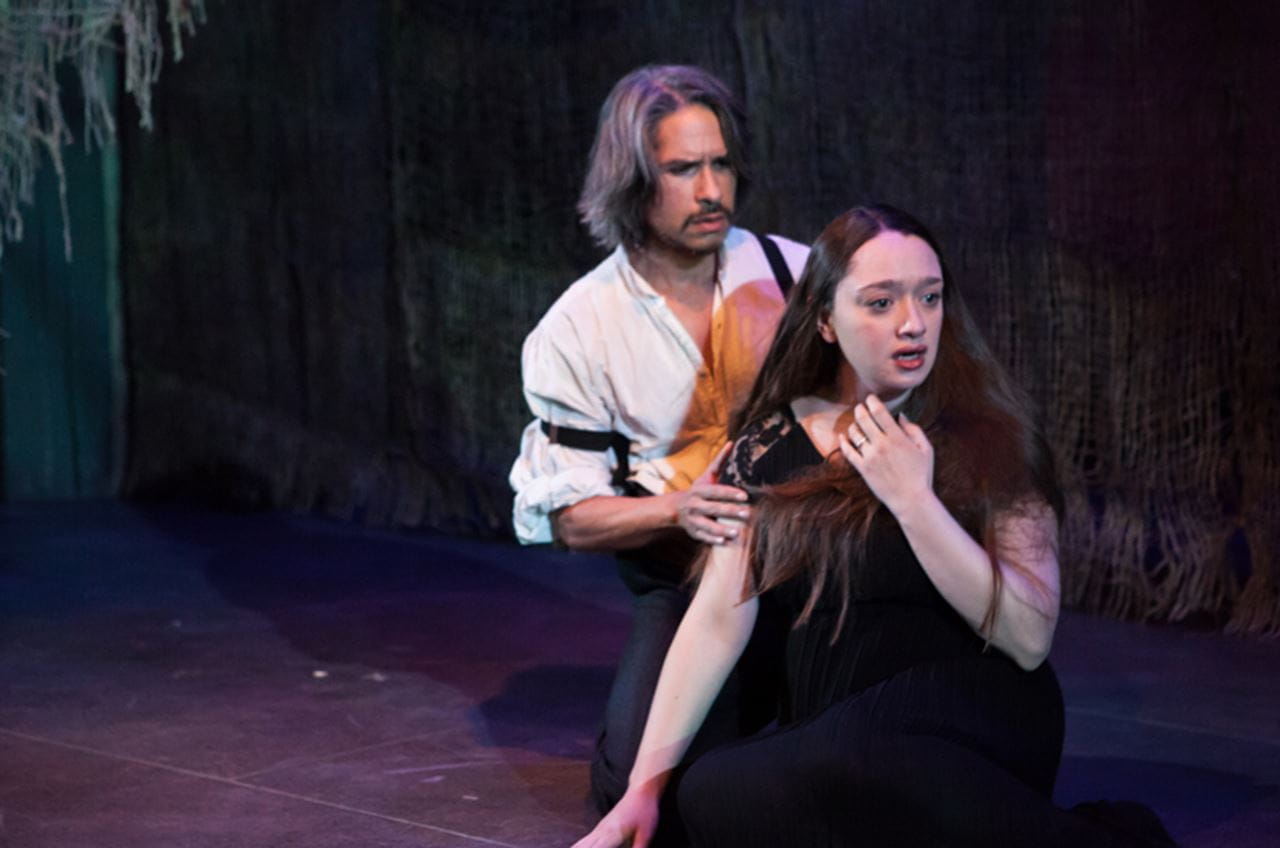 J. Hernandez and Victoria Rose Bonito in "Blood Wedding." Photo by Plate3Photography.com.