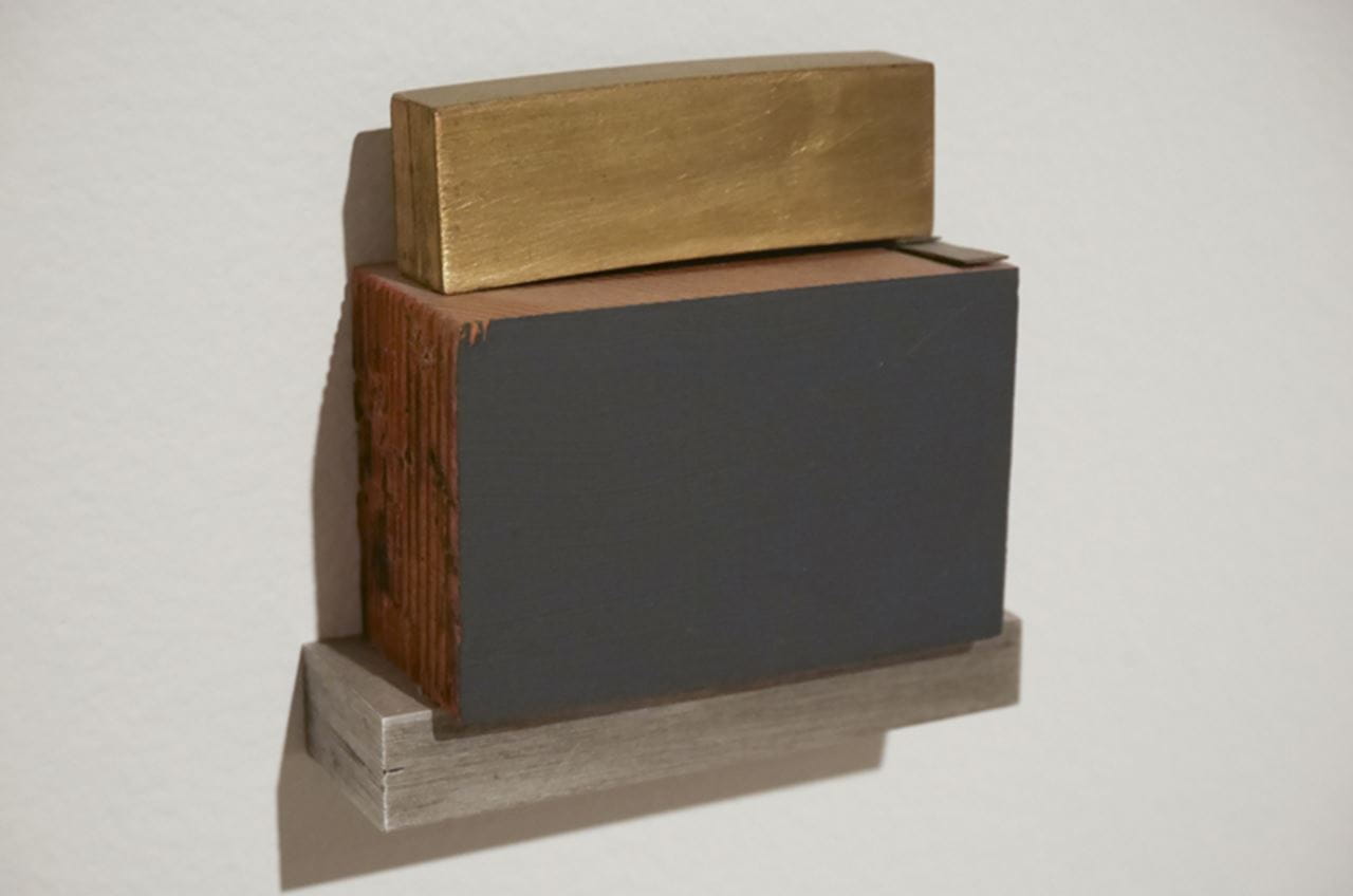 Walton’s art borders on minimalistic and often includes a combination of opposites.