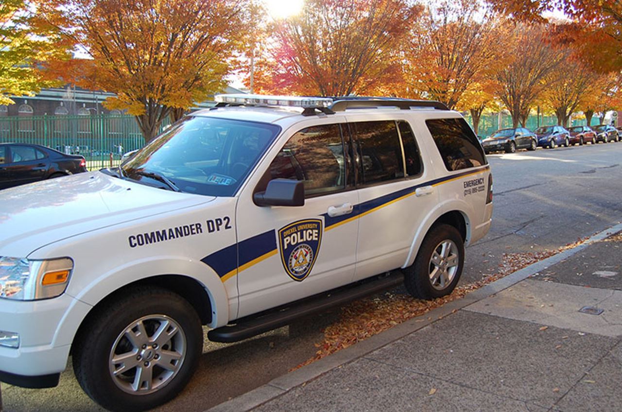 Drexel police vehicle 
