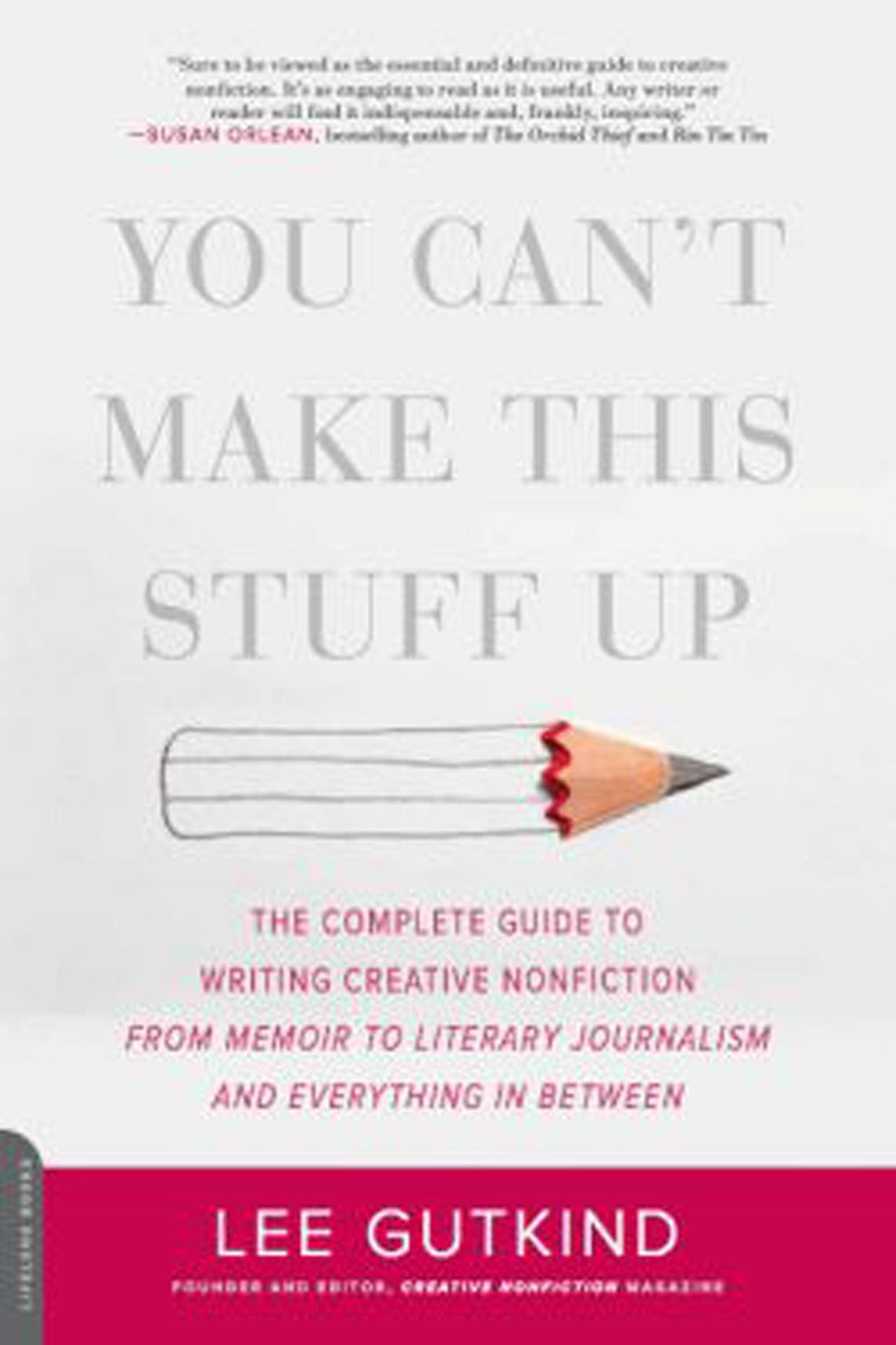 Gutkind's most recent book has been called “the essential and definitive guide to creative nonfiction"