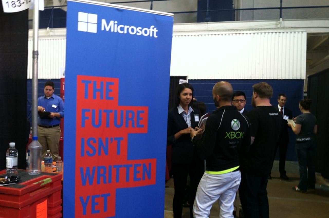 More than 220 employers were involved in the Fall Career Fair.