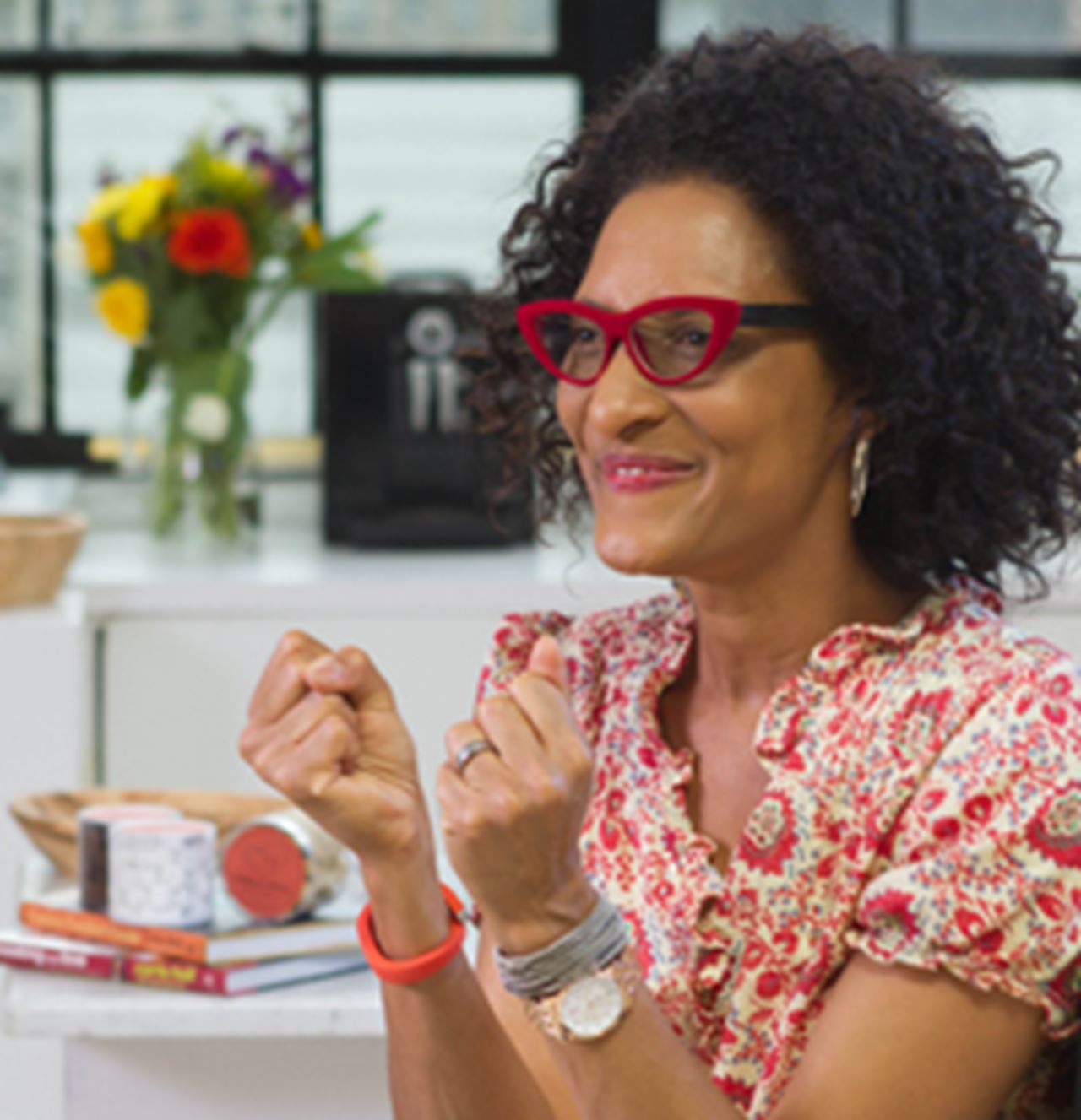 Hall was a finalist on Bravo's “Top Chef” and is currently a co-host on ABC’s “The Chew.” Photo credit: Tristan Mosser.