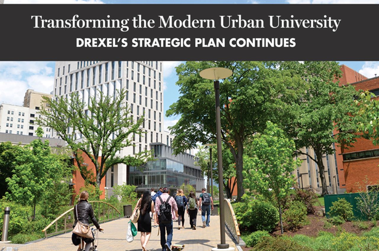 Front slide of the strategic plan refresh presentation.