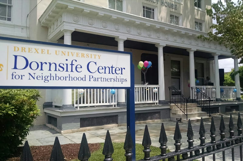 The Dornsife Center for Neighborhood Partnerships, which has led many of Drexel's community hiring efforts.