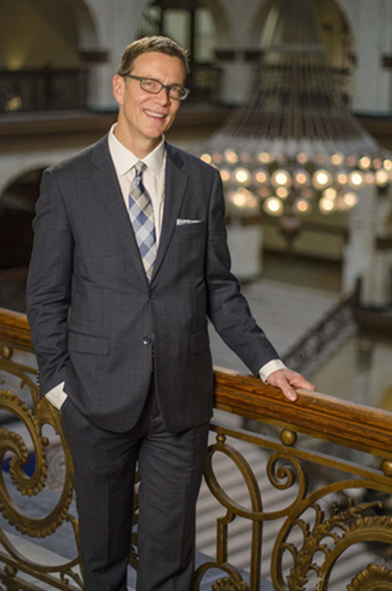 James Herbert, founding dean of the Graduate College.