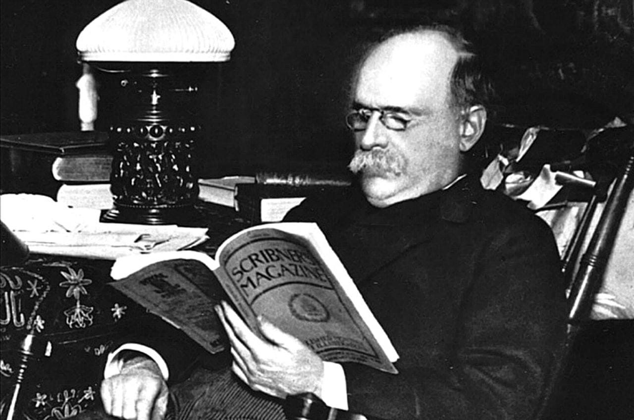 A rare, candid shot of A.J. Drexel taken shortly before he died in 1893. Photo courtesy Drexel University Archives.