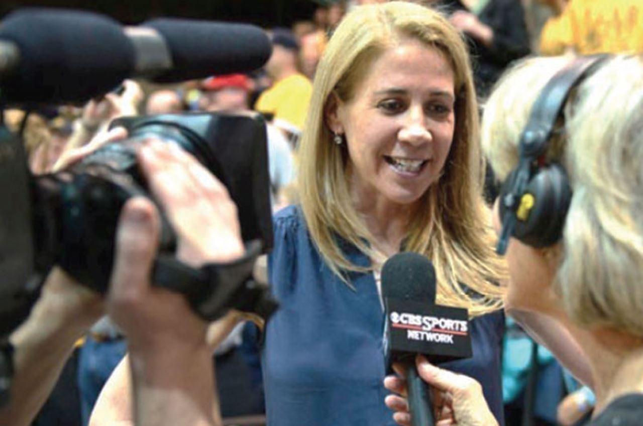 Denise Dillon after her 200th win.