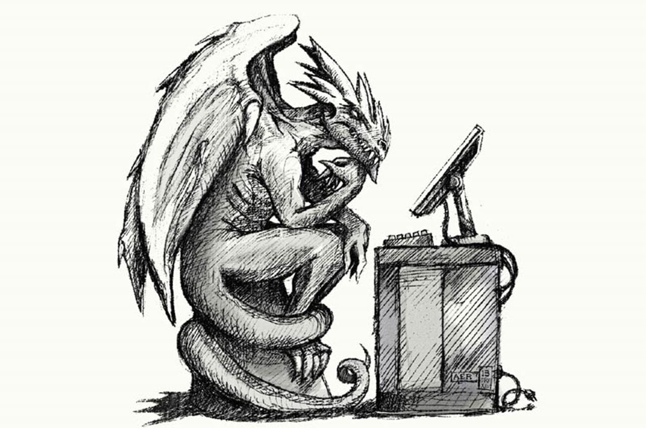 The Edumemes contest open, to Dragon students. Image by Arvid E. Roach.