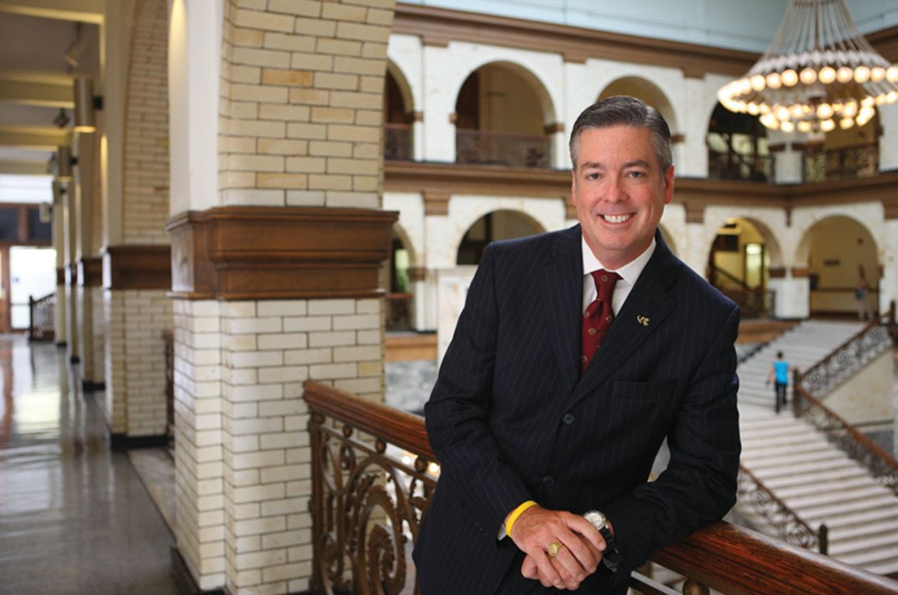 President John A. Fry.