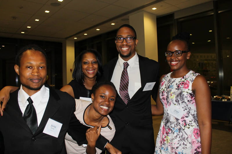Attendees at the Drexel University Black Graduate Student Union's Alumni Weekend Gala.