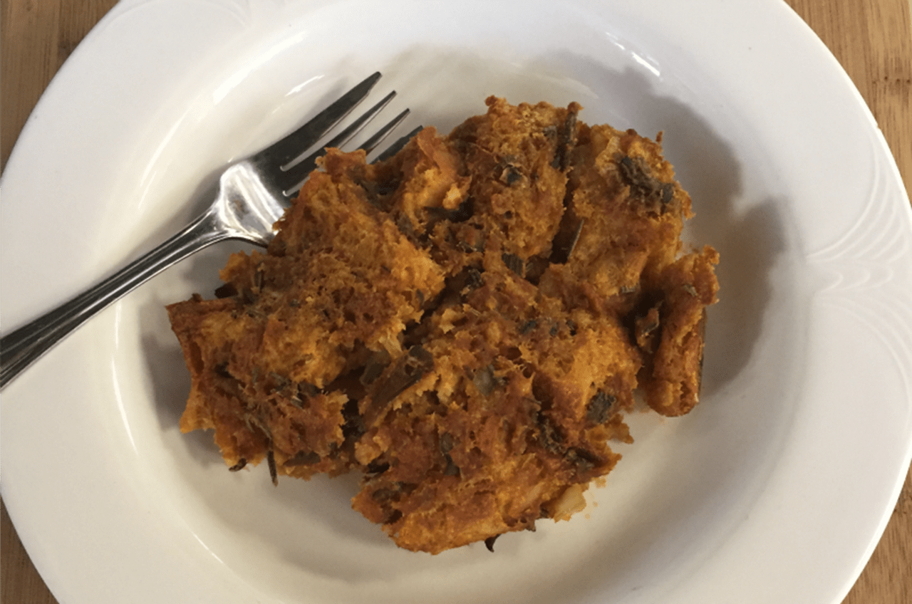 Pumpkin stuffing from the Drexel Food Lab.