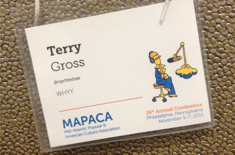 Gross was a guest of honor at the Mid-Atlantic Popular & American Culture Association’s (MAPACA) 26th Annual Conference.