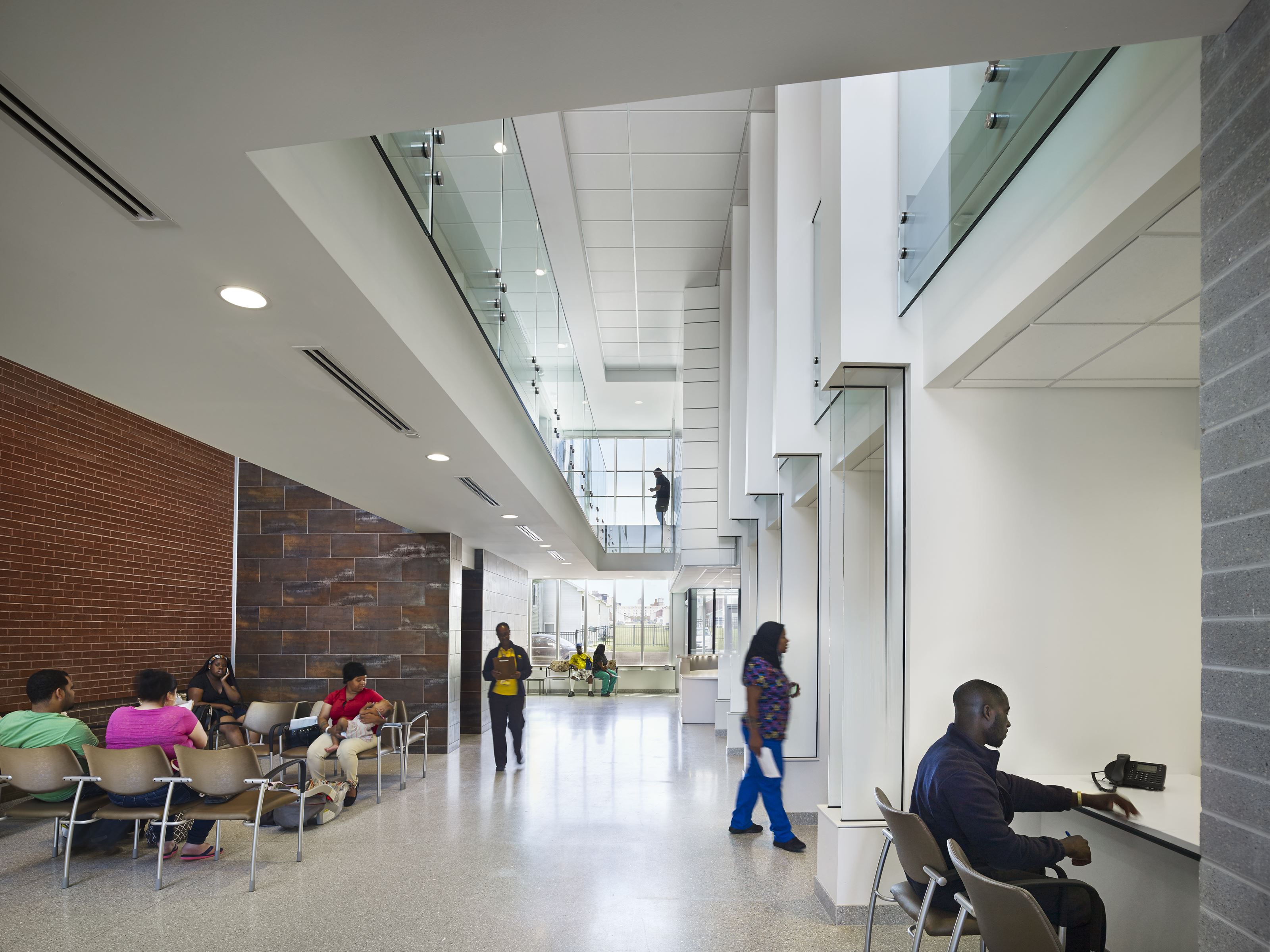 Stephen and Sandra Sheller 11th Street Family Health Services offers supportive and clinical behavioral health services for all ages year round. Photo credit: Halkin/Mason Photography.