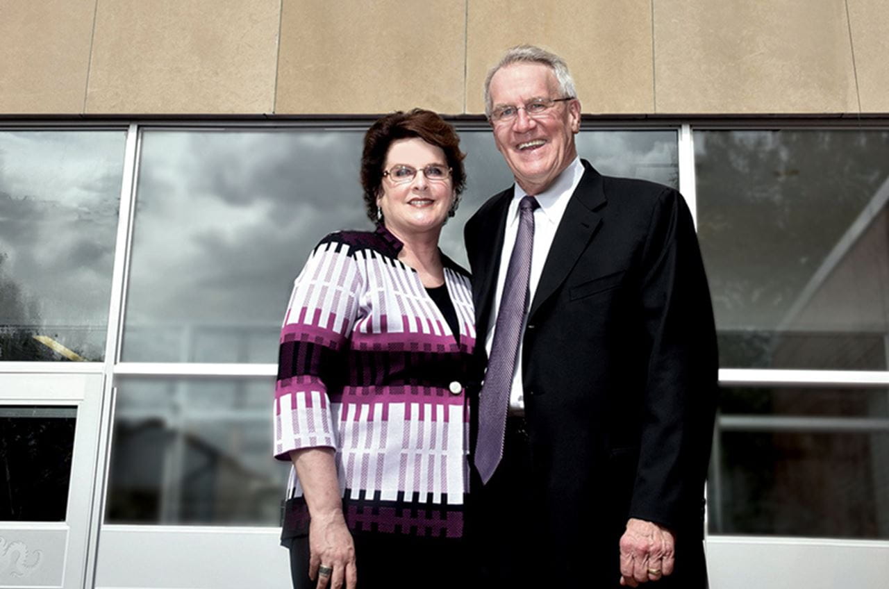 Dana and David Dornsife