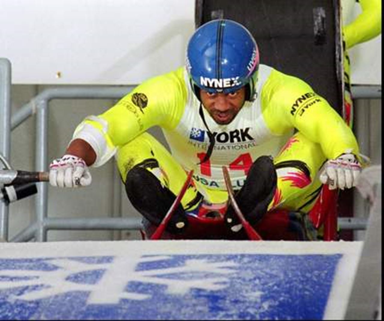 Robert Pipkins was an Olympian luge athlete. Photo courtesy Staten Island Advance.
