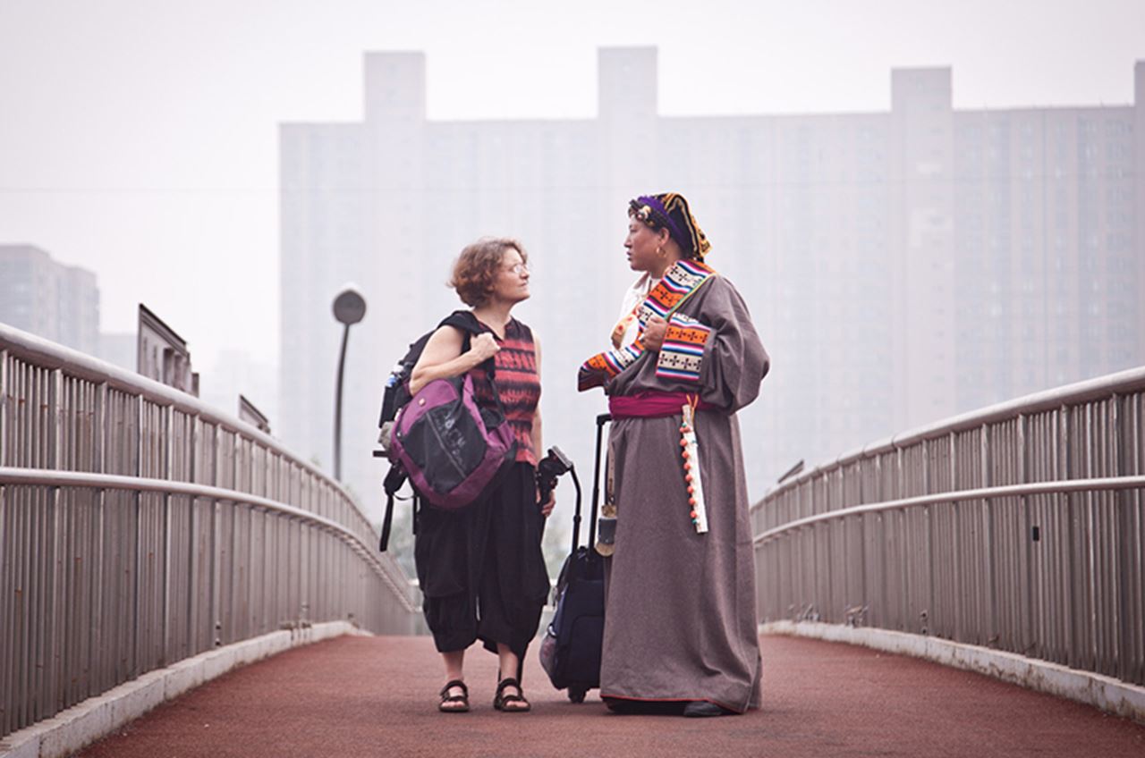 Zanta and Jocelyn. Photo by Alice Carfrae