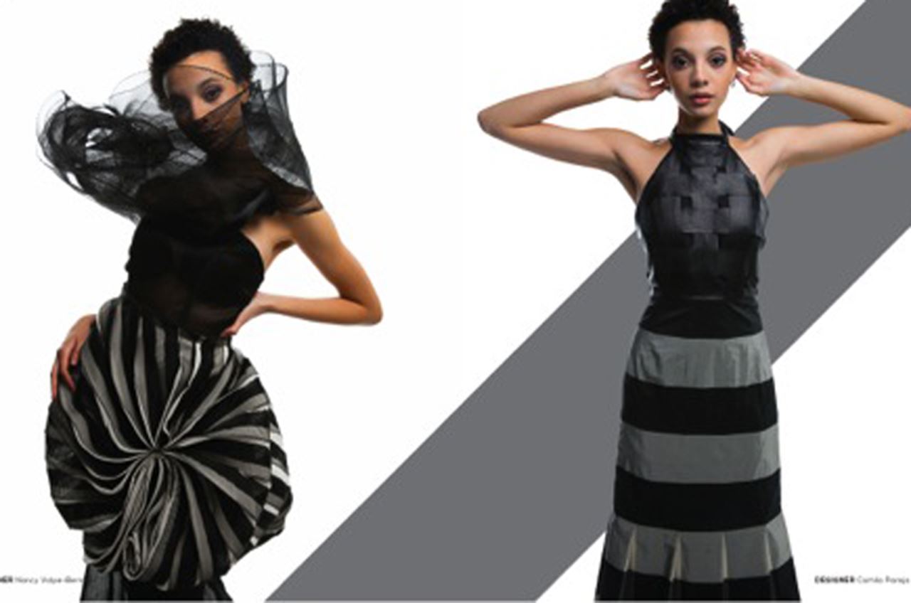 Images from the designs at the fashion show 2016