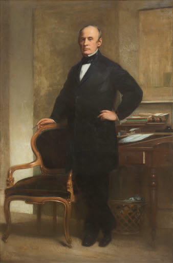 Benjamin Constant's painting of Francis Martin Drexel, courtesy The Drexel Collection. 
