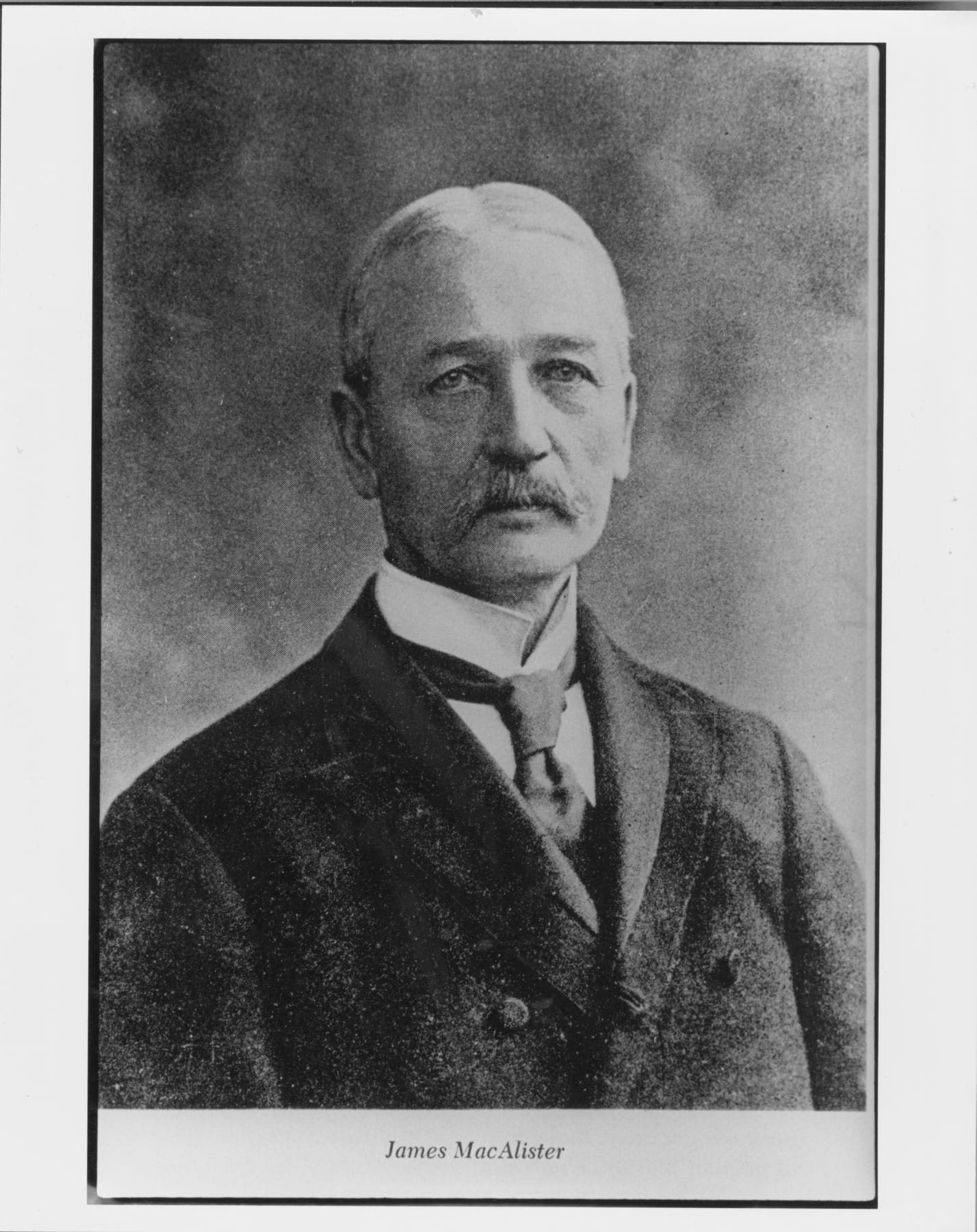 President James MacAlister led Drexel for 22 years. Photo courtesy University Archives.