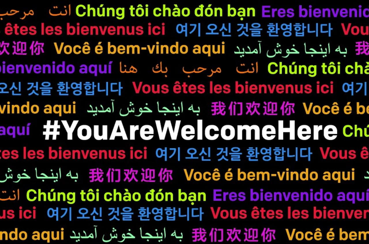 Image courtesy #YouAreWelcomeHere.