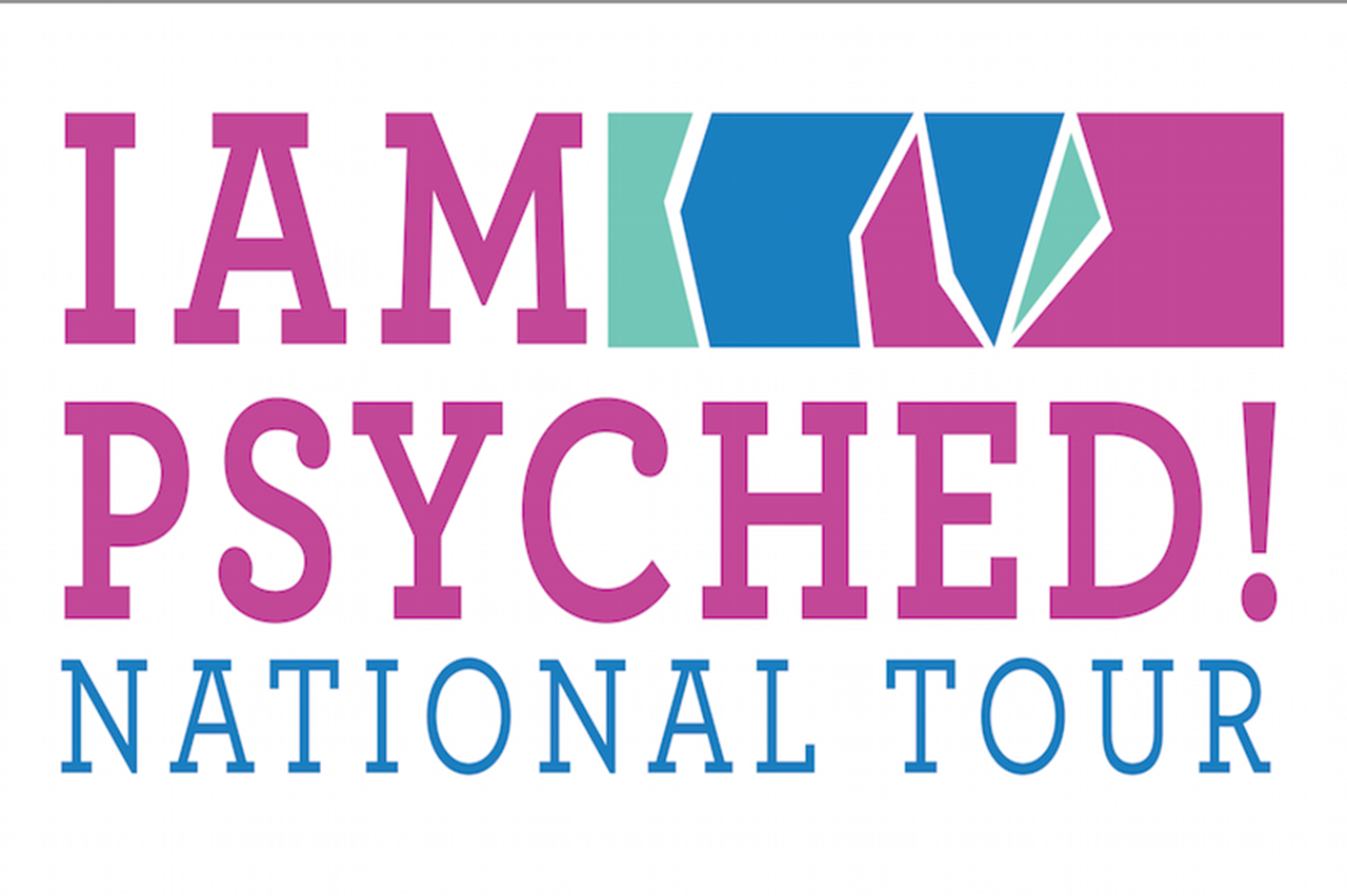"I am Psyched" exhibit logo