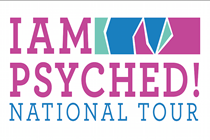 "I am Psyched" exhibit logo