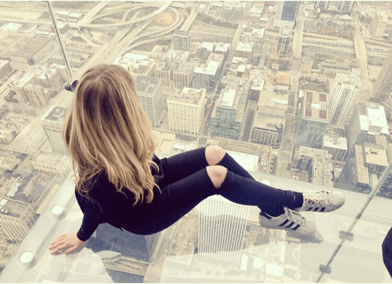 Gracie Butler (an inbound exchange student from the University of Leeds), USA: "One Hundred and Three Floors."