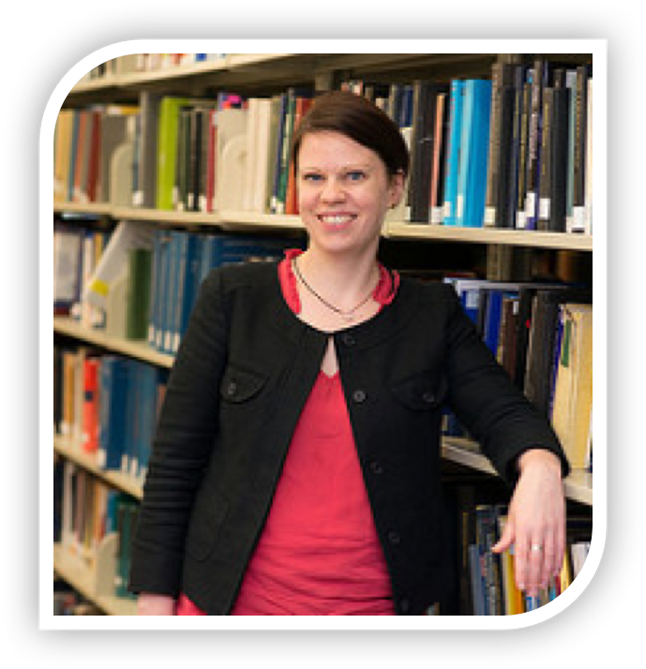 Elise Ferer, librarian for undergraduate learning.