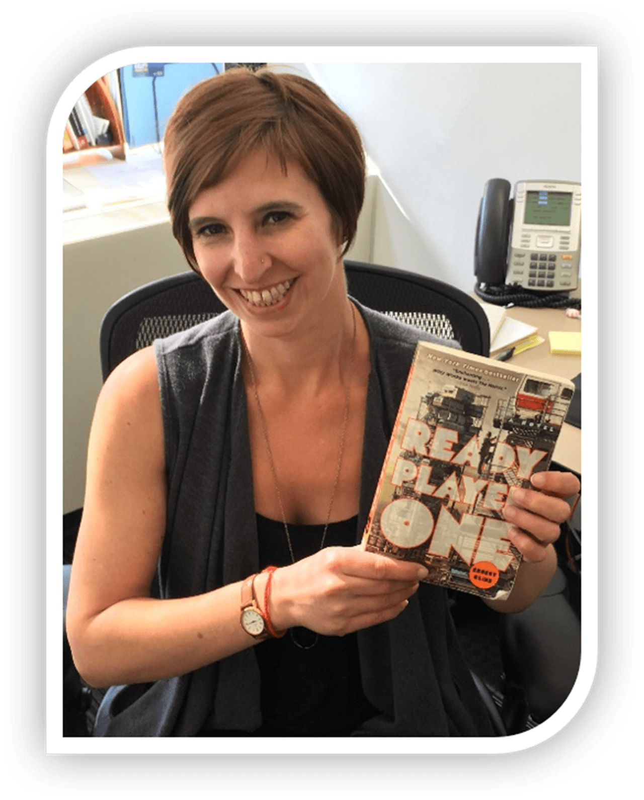 Stacy Stanislaw, communications manager.