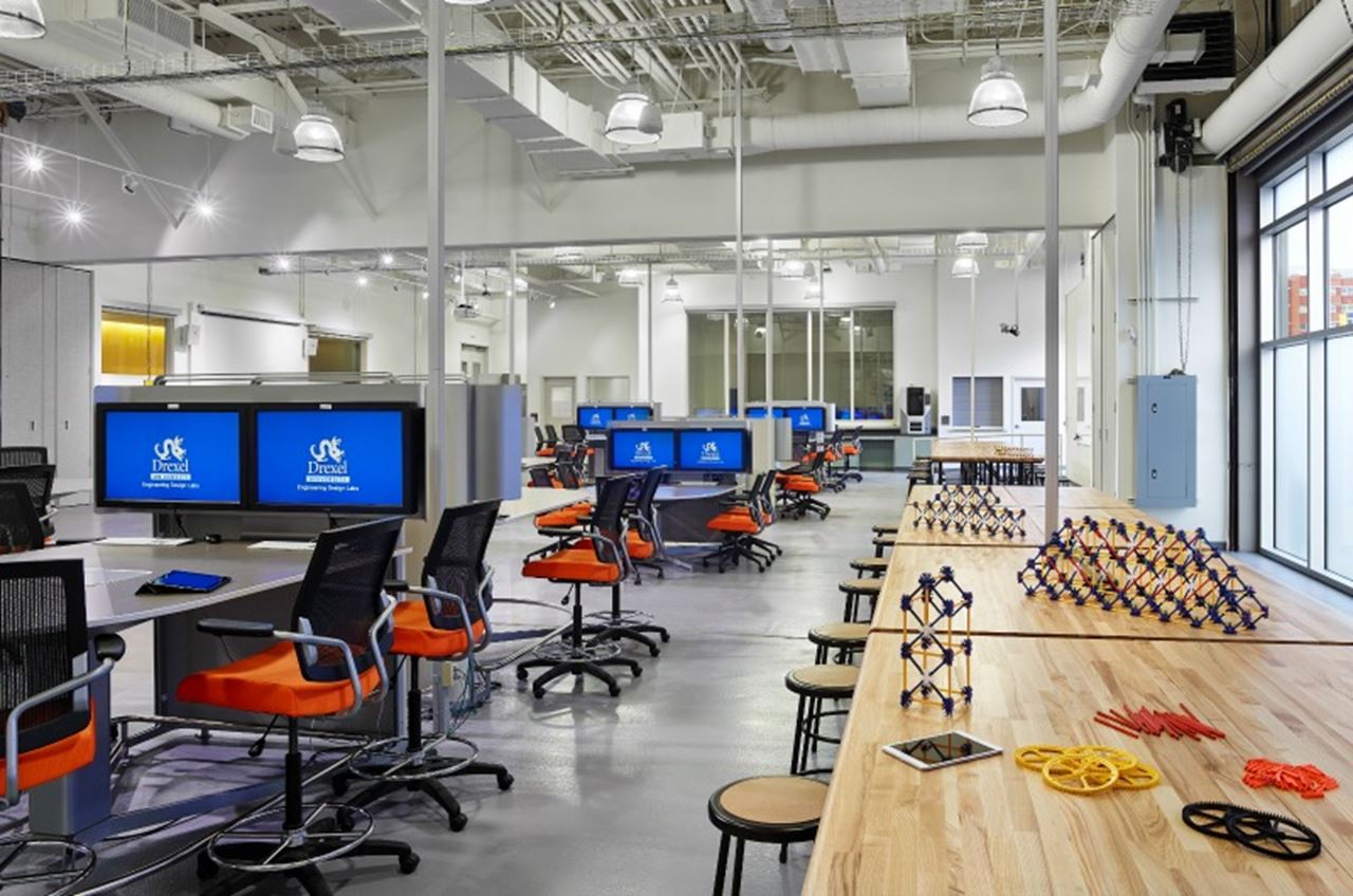 Undergraduate design labs in 3101 Market Street.