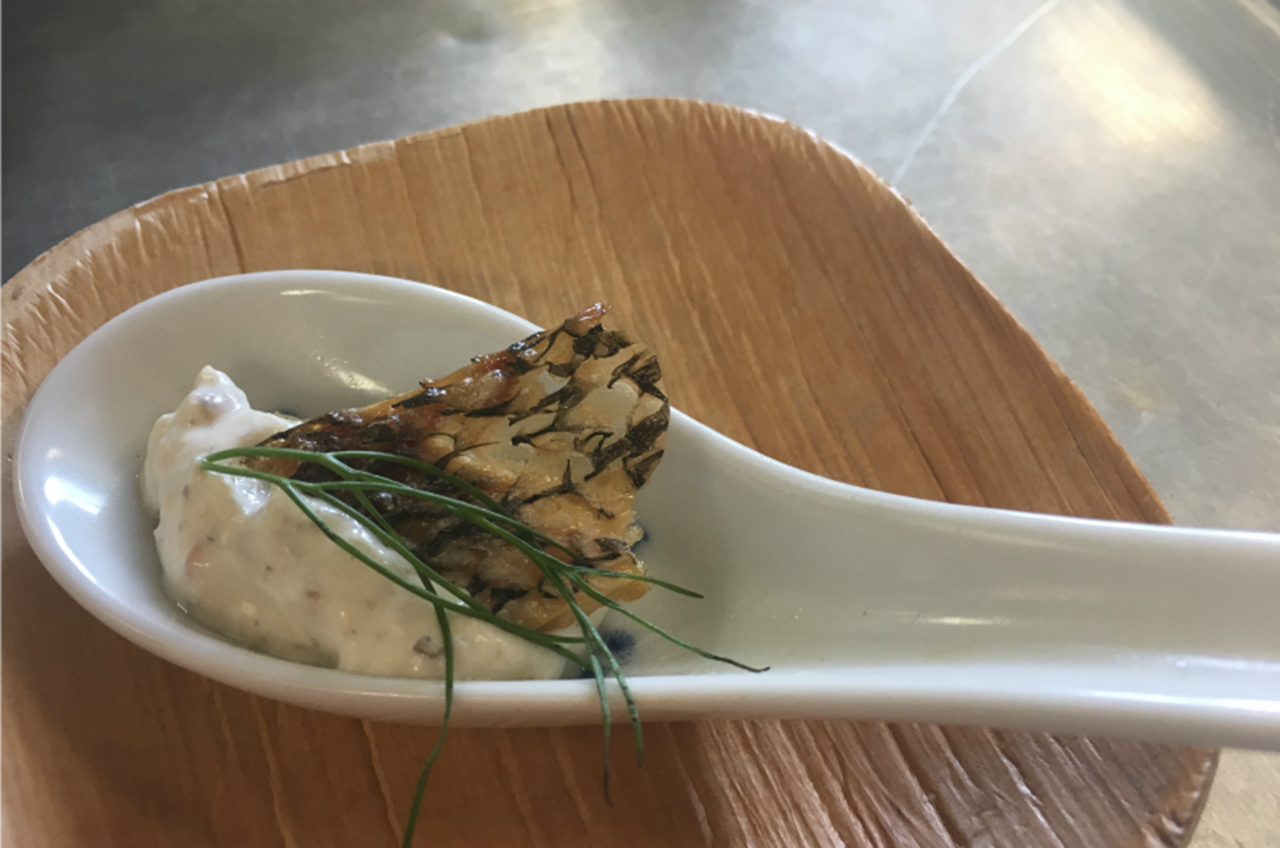 A dish from the Food Lab's food-waste training.