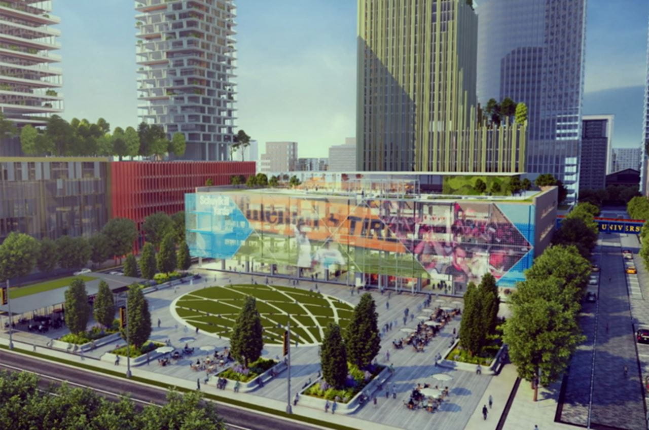 rendering of Drexel Square