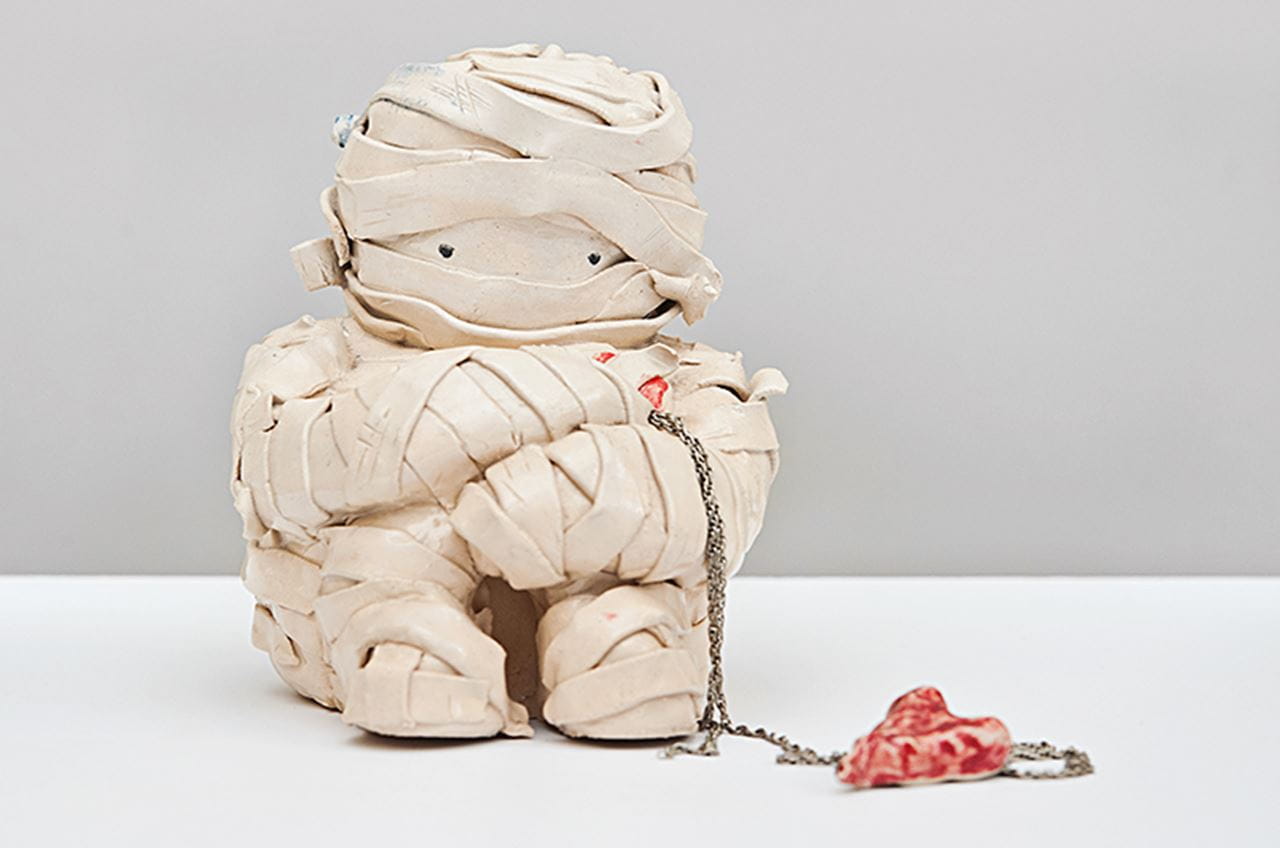 "Bandaid boy" by Barbara Carreño.