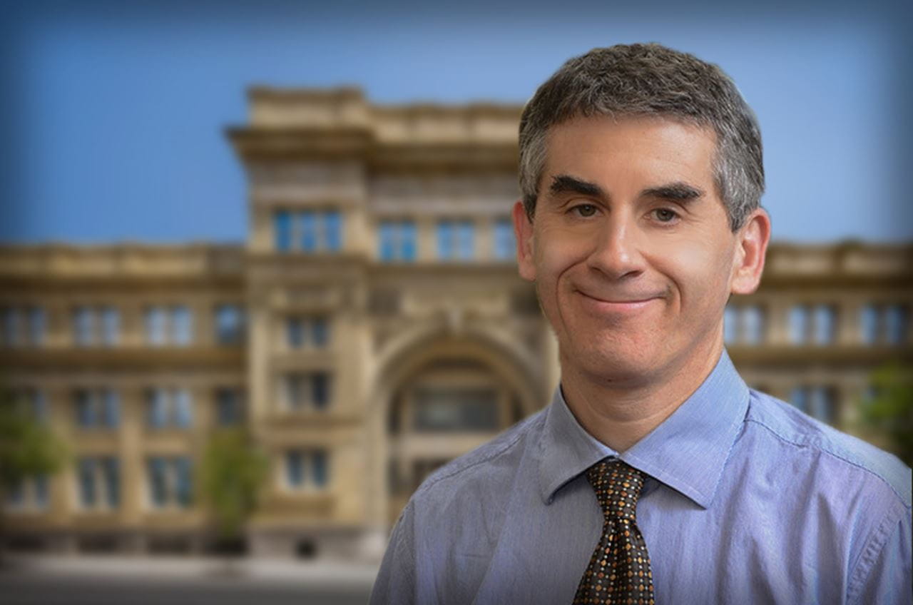 Drexel's University Archivist Matthew Lyons.