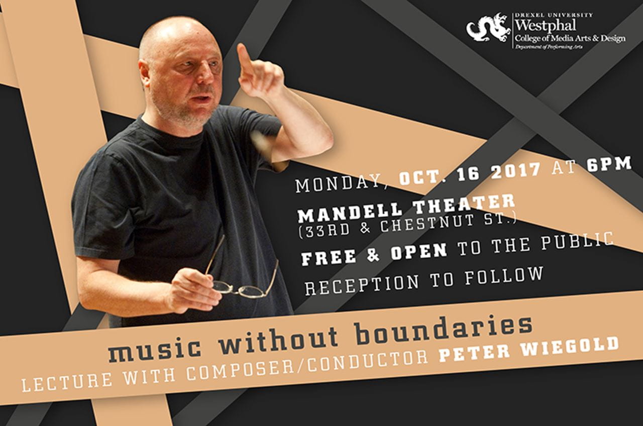 Peter Wiegold at Drexel.