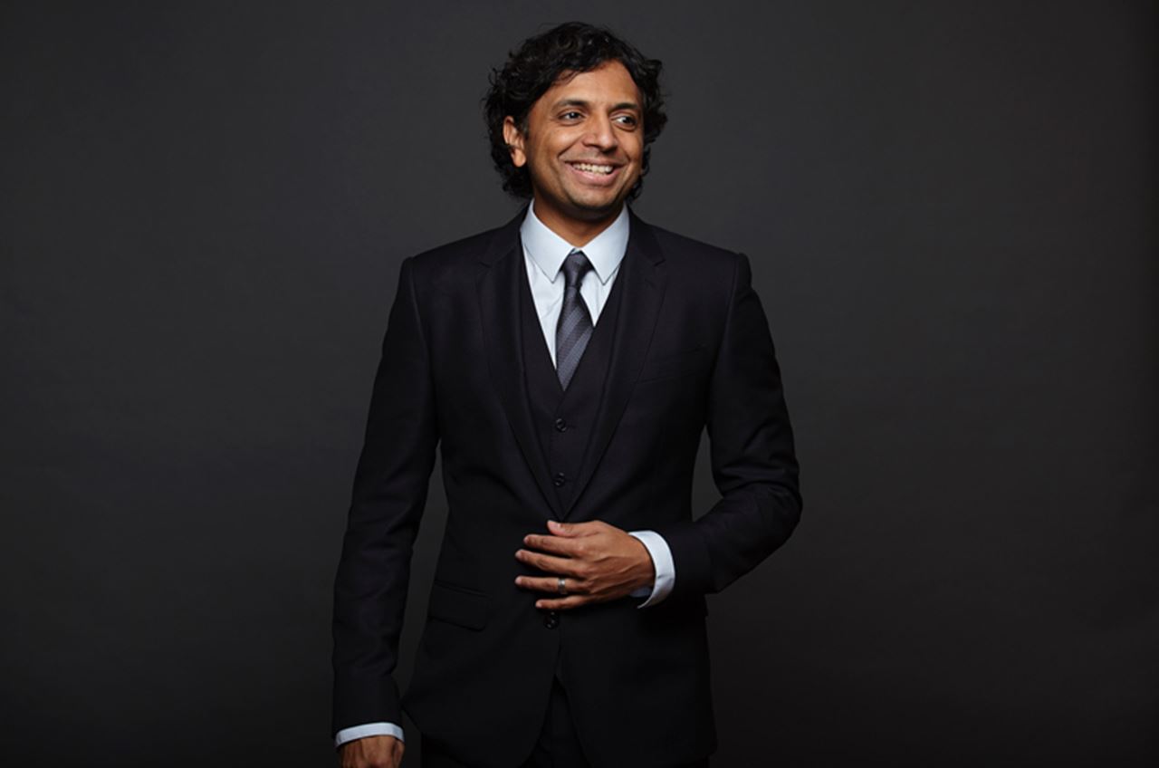 Headshot of Shyamalan