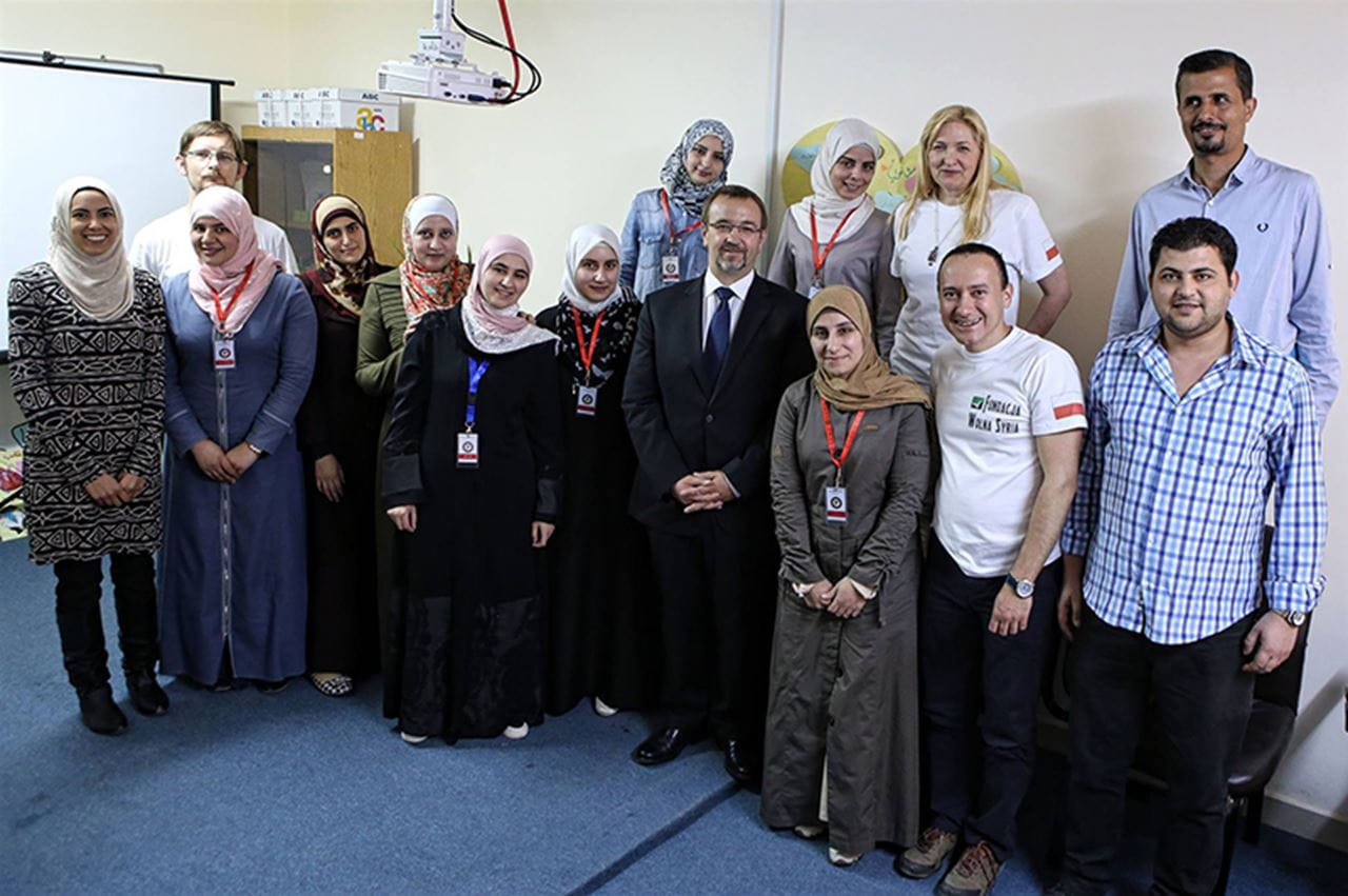 Mona Elgohail at SAMS Foundation mental health clinic