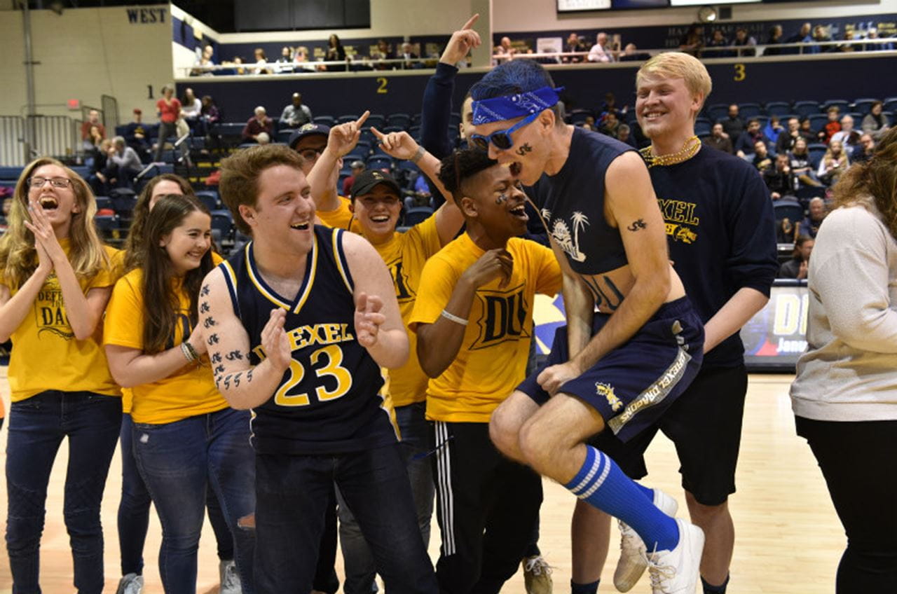 It's hard to contain the excitement over Homecoming! Photo by Derik Hamilton.