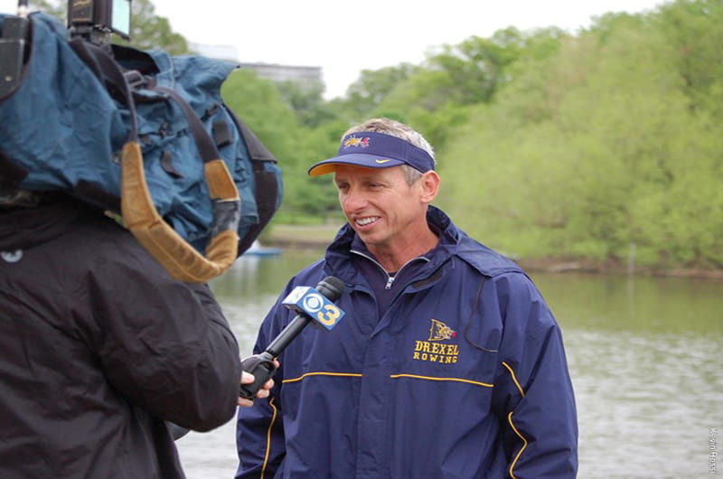 Drexel Director of Rowing Paul Savell.