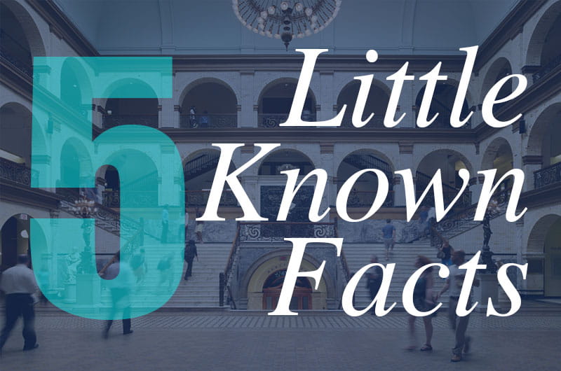 Five Little-Known Facts Office of Alumni Relations