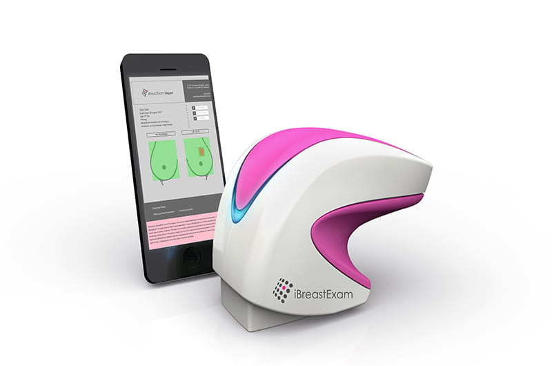 UE Lifesciences’ iBreastExam detects tumors early at the point of care without the need for radiation, and has been used to provide 120,000 breast examinations.