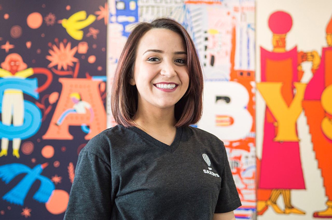 Elizabeth Czerpak, a culinary science major and nutrition minor in Drexel’s Center for Food and Hospitality Management who created the Frozen Horchata while on co-op at Saxbys.