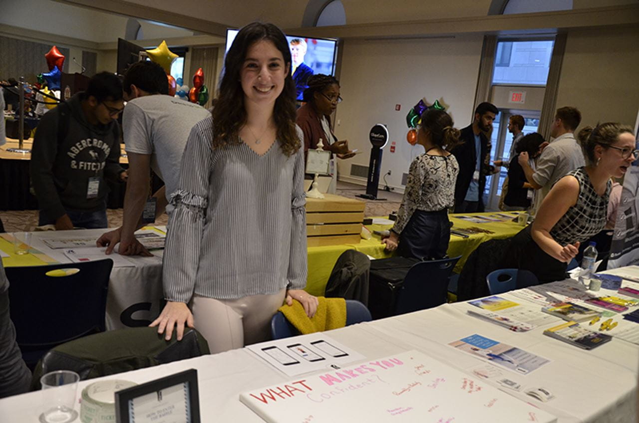 Lindsey Smith created Fashion Buddy, an app which gives people the validation they are looking for to buy an outfit. 