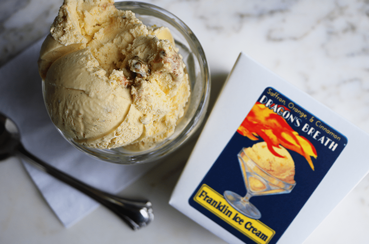 "Dragon's Breath," which was developed by Drexel student Nora Vaughan, will be distributed by Franklin Fountain in April.