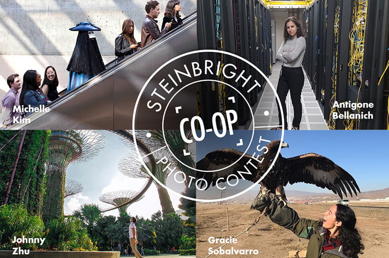 Every year, the Steinbright Career Development Center hosts the contest, with students on co-op over the last year submitting photos in both the @work and @play categories. 