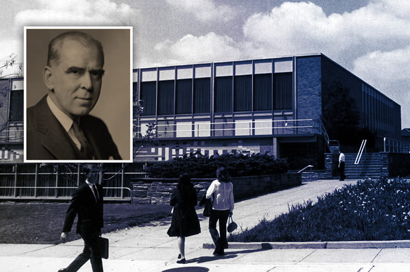 Today's Creese Student Center is named for former Drexel Institute of Technology PToday's Creese Student Center is named for former Drexel Institute of Technology President James Creese.resident James Creese.