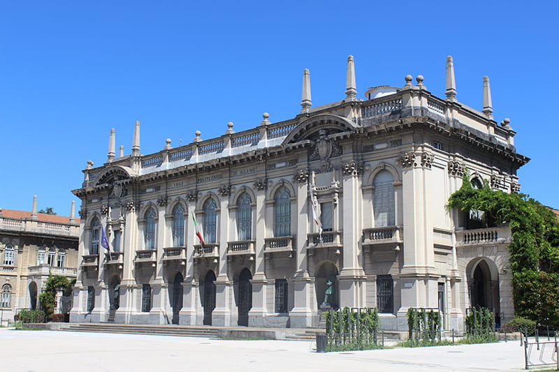 The Rectorate building of the Politechnico di Milano in Milan, Italy. Photo courtesy Giuliana Iannaccone.