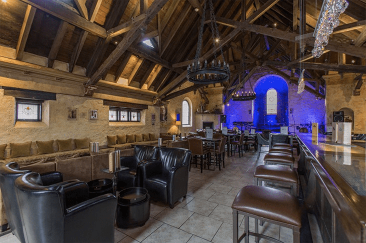 The interior of The Winery at St. George.