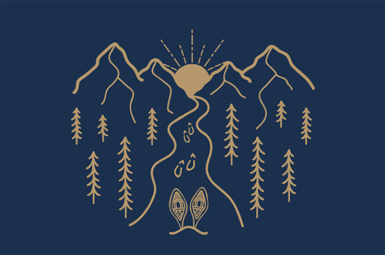 Finding happiness is a journey. When we are no longer able to change a situation, we are challenged to change ourselves said Victor Frankl (1905-1977). During COVID-19 find gratitude, stay engaged, communicate, and help others. (Graphic by Kanya Zillmer '10.)